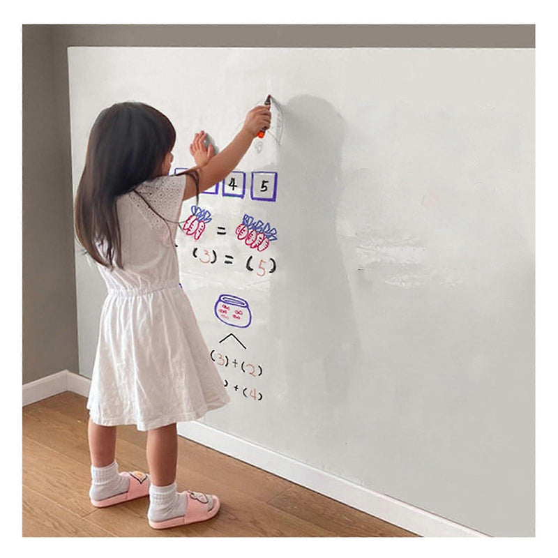 ILC Dry Erase Roll Adhesive White Board - 50cm x 2 m