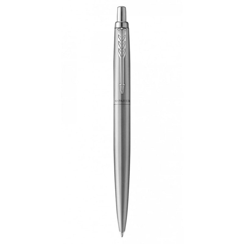 NEW Parker Jotter XL Monochrome Stainless Steel Ballpoint Pen - Special Edition