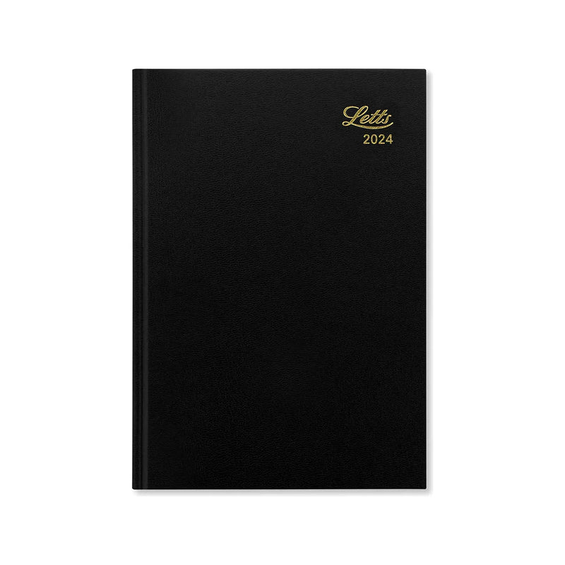 Letts of London Standard A5 Day to Page View 2024 Diary
