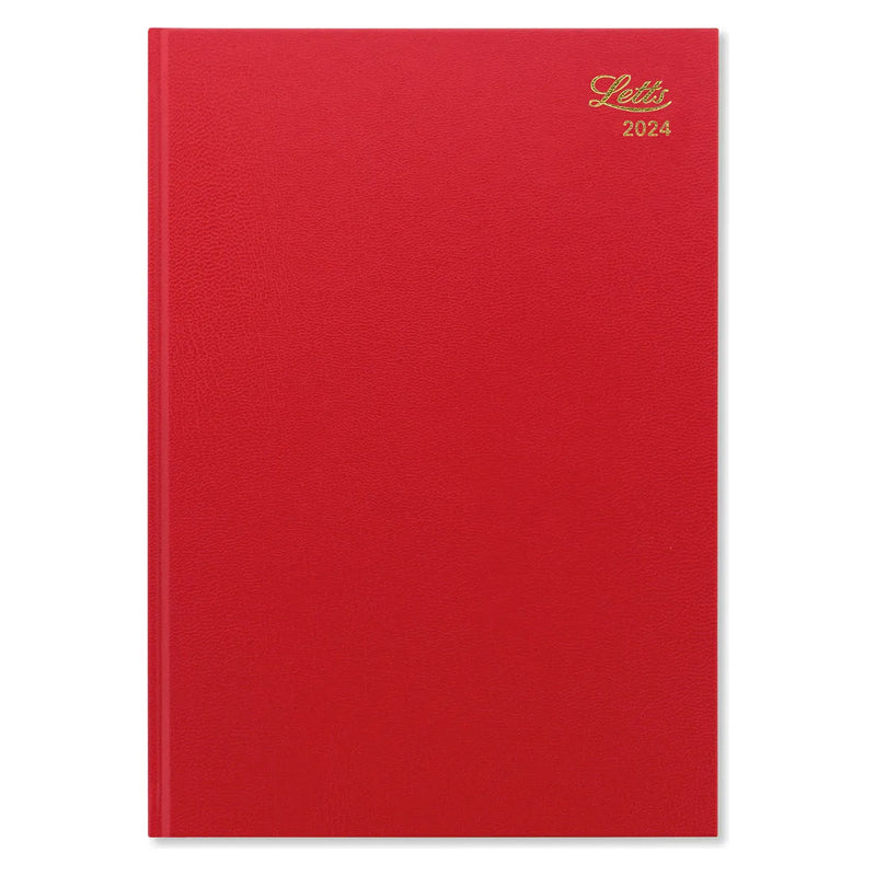 Letts of London Standard A4 Day to Page View 2024 Diary