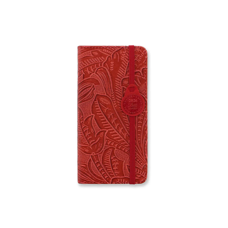 NEW Letts of London Baroque A6 Slim Week to View Diary 2026 - Multilanguage8