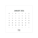 NEW Letts of London Conscious 2026 Desk Calendar 190x160x80mm