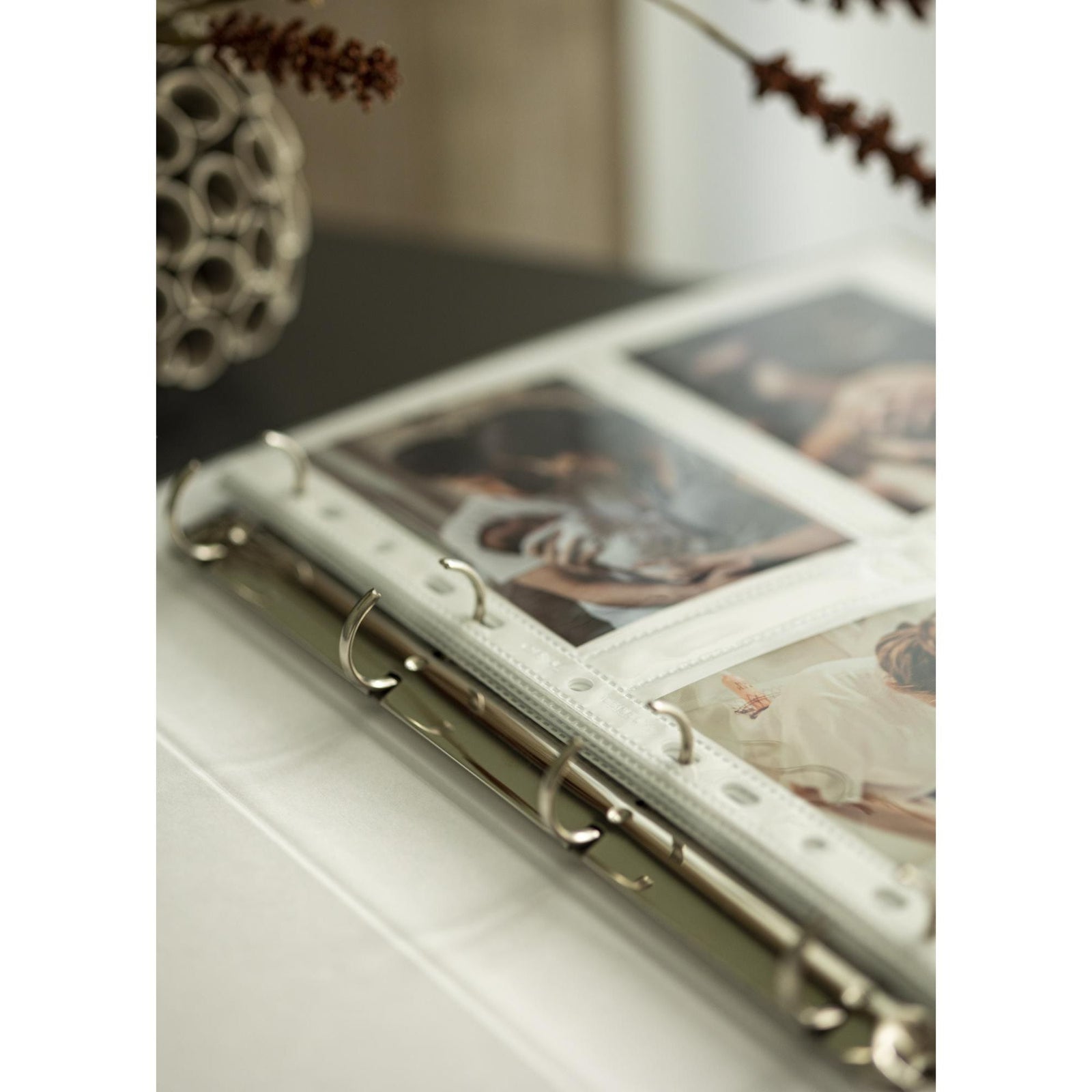 NEW Herma Photo Binder White 10x15cm Pockets 4/Sheet - Pack of 10 Sheets NEW Herma Photo Binder White 10x15cm Pockets 4/Sheet - Pack of 10 Sheets