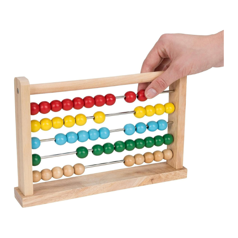 معداد حساب خرز خشبي ٢٦×١٧×٤ سم معداد حساب خرز خشبي ٢٦×١٧×٤ سم