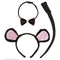 NEW W WIDMANN MILANO Party Fashion Kids Costume Mouse Kit