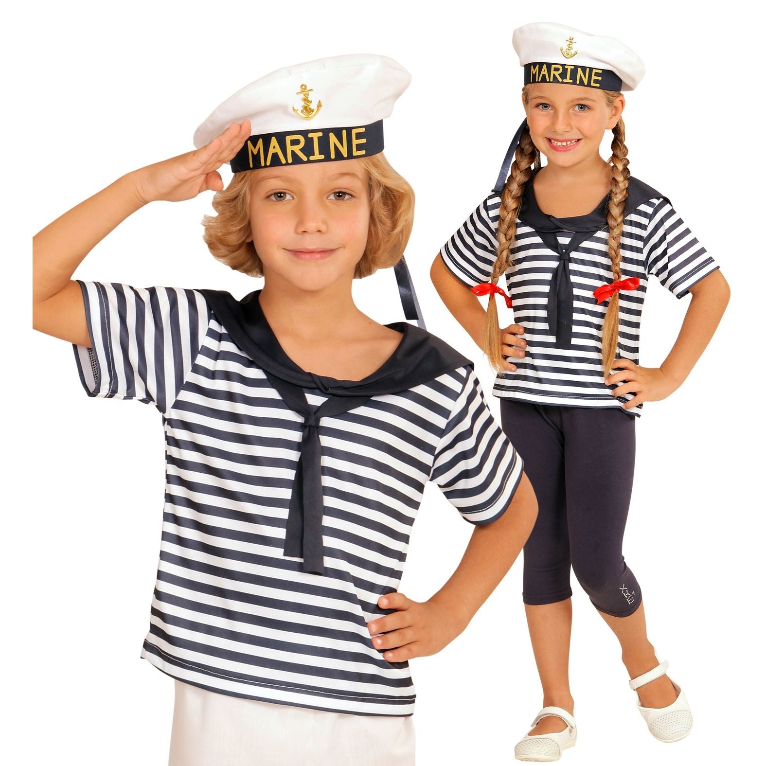 NEW W WIDMANN MILANO Party Fashion Kids Costume Sailor NEW W WIDMANN MILANO Party Fashion Kids Costume Sailor