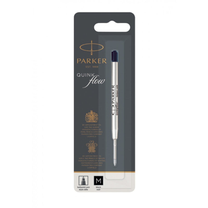 NEW Parker QUINK Flow Ballpoint Pen Refill Medium Tip 0.7mm
