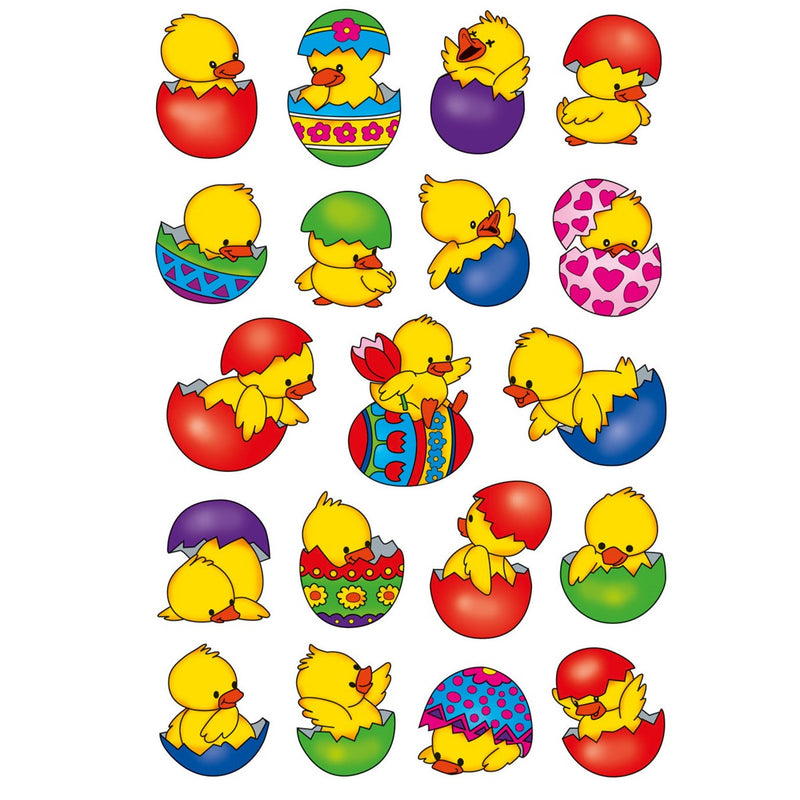 NEW Herma Stickers Easter Chicks in the Egg - Pack of 3 Sheets