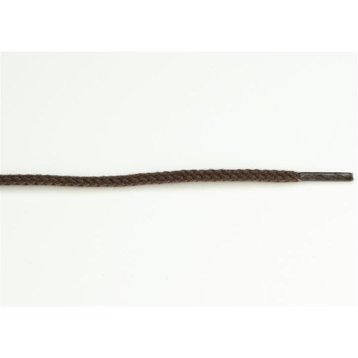 Dasco Formal Laces Waxed Round Medium Cord 3mm - Brown