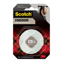 Scotch® Mount Indoor Double Sided Mounting Tape Roll 25.4mmx 1.27 m - 6.8 Kg