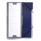 Durable Office Coach 5 Dividers 3 Flap File with Elastic Band & Front Organizer Index - A4