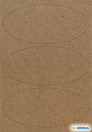 NEW Herma Selphie Brown Kraft Labels - Pack of 4 Sheets