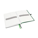 NEW Leitz COMPLETE Premium Ruled Hard Cover Notebook 100g Ivory 80 sheets IPAD Format - Black