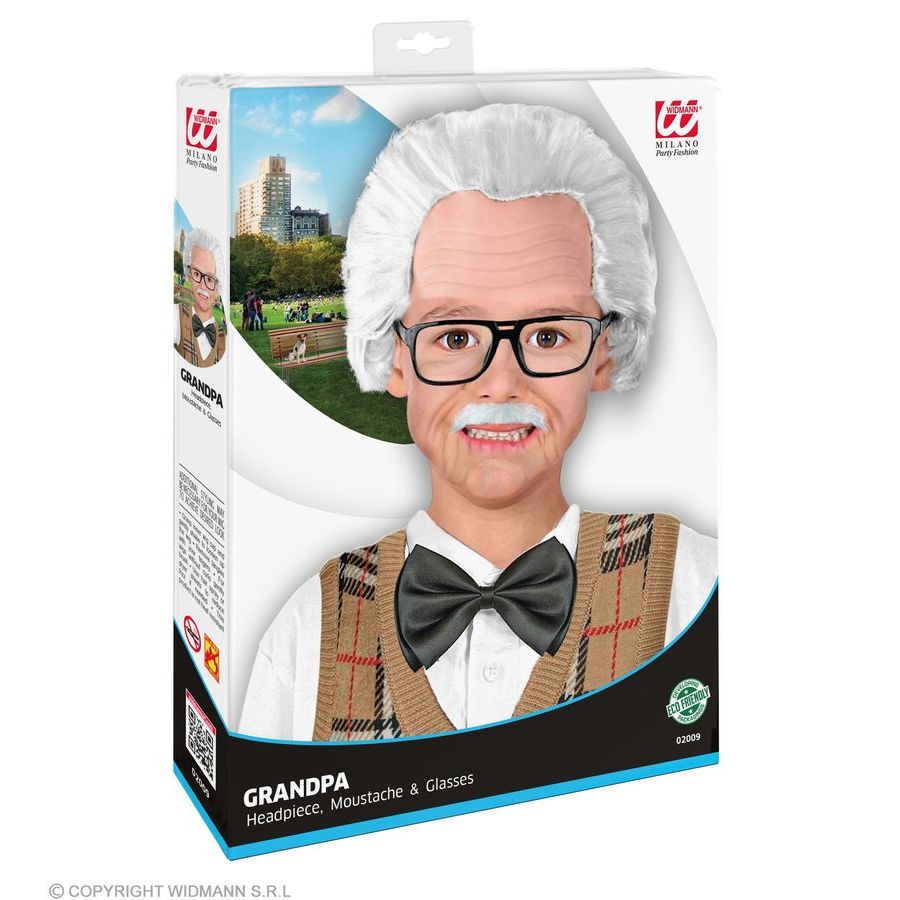 NEW W WIDMANN MILANO Party Fashion Grandpa Kit - Kids NEW W WIDMANN MILANO Party Fashion Grandpa Kit - Kids