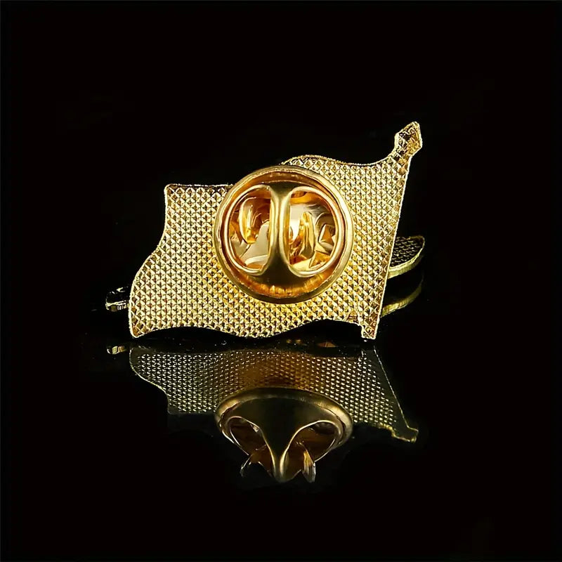 Hashemite Kingdom of Jordan Metal Flag Lapel Pin - Pack of 1 Hashemite Kingdom of Jordan Metal Flag Lapel Pin - Pack of 1