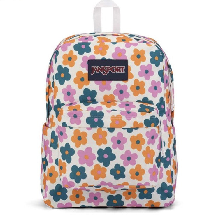 JanSport Backpack Superbreak Funky Floret 26L