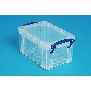 Really Useful Boxes® Plastic Storage Box 0.7 Liter