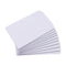 Plain Office Employee CR80 White PVC ID Cards 88x54x0.8mm - Pack of 100