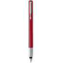 Parker Standard Vector Chrome Trim Fountain Pen - Red