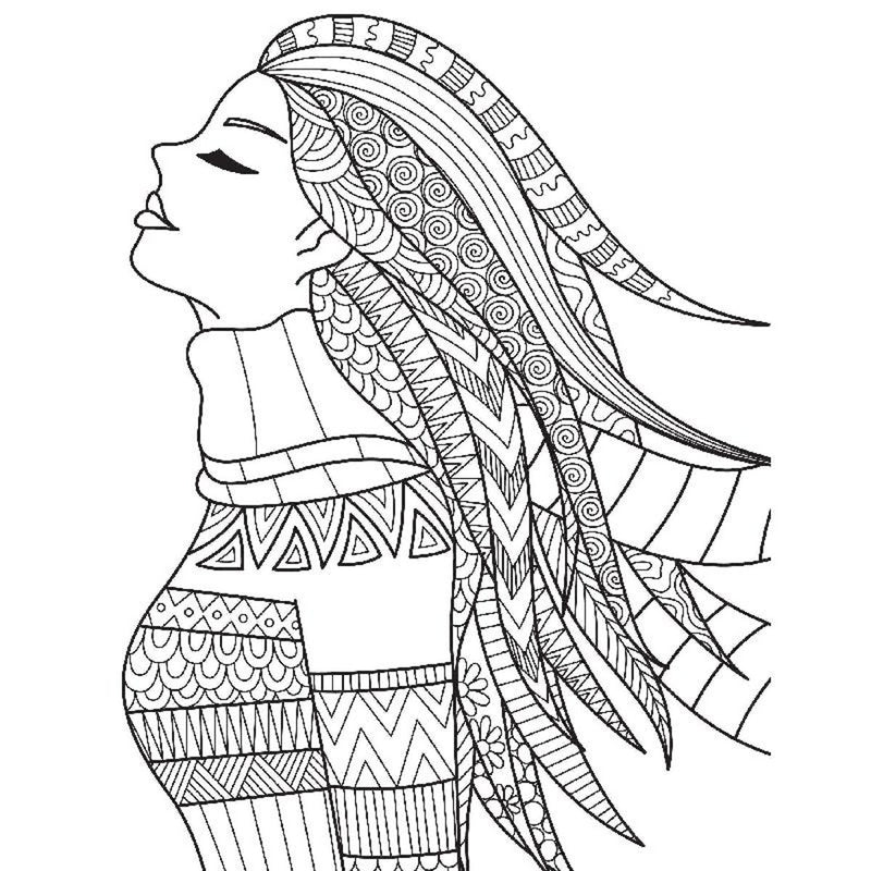 Dreamland Publications Fashion Adult Coloring Book - 30 Sheets