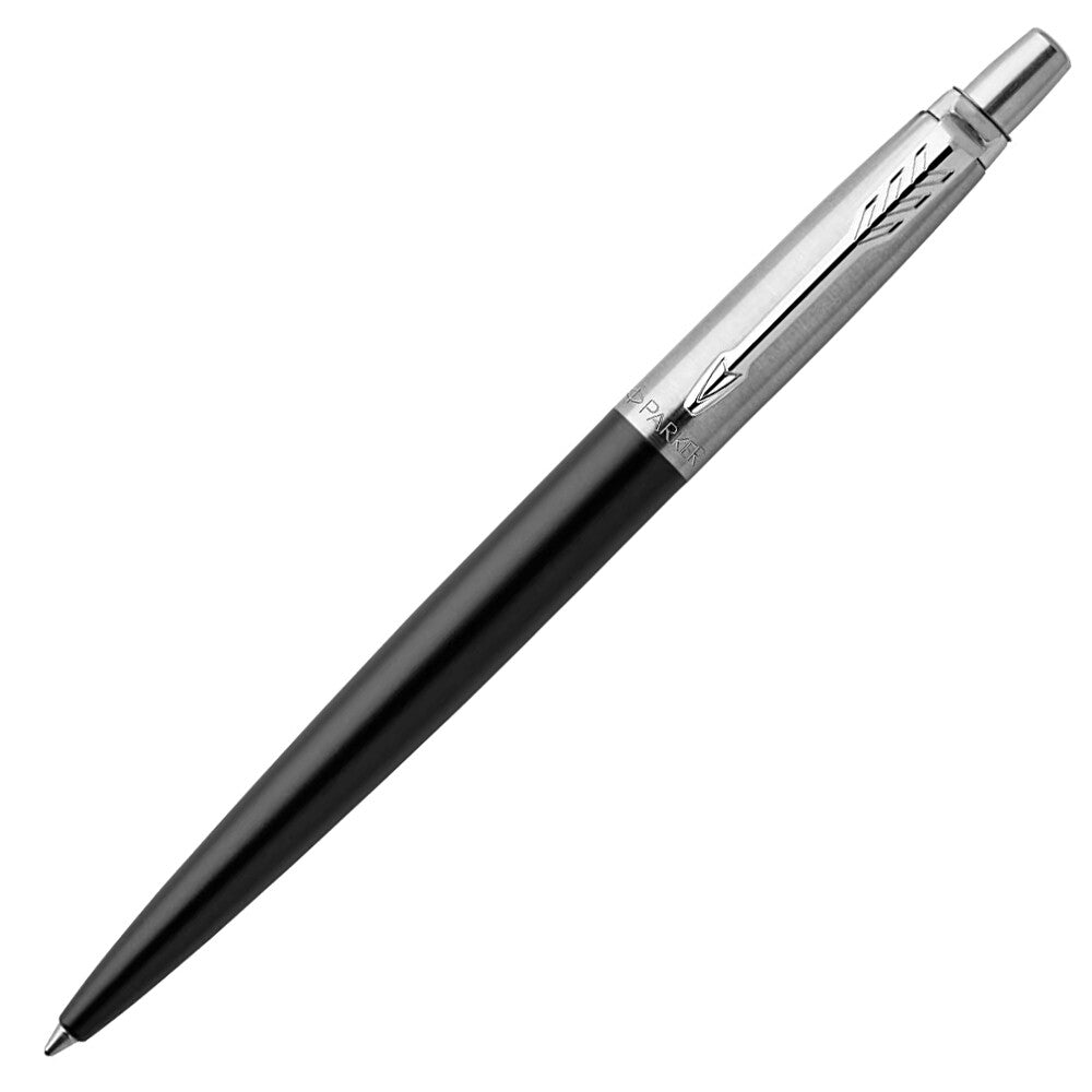 NEW Parker Jotter Premium Colored Stainless Steel Body CT Ballpoint Pen - Bond Street Black
