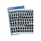 Zweckform 0-9 Numbers 10mm Labels Black Numbers Weatherproof - Pack of 120