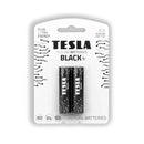 NEW TESLA Future Batteries Black+ Alkaline AA - Pack of 2