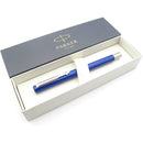 Parker Standard Vector Chrome Trim Fountain Pen - Blue