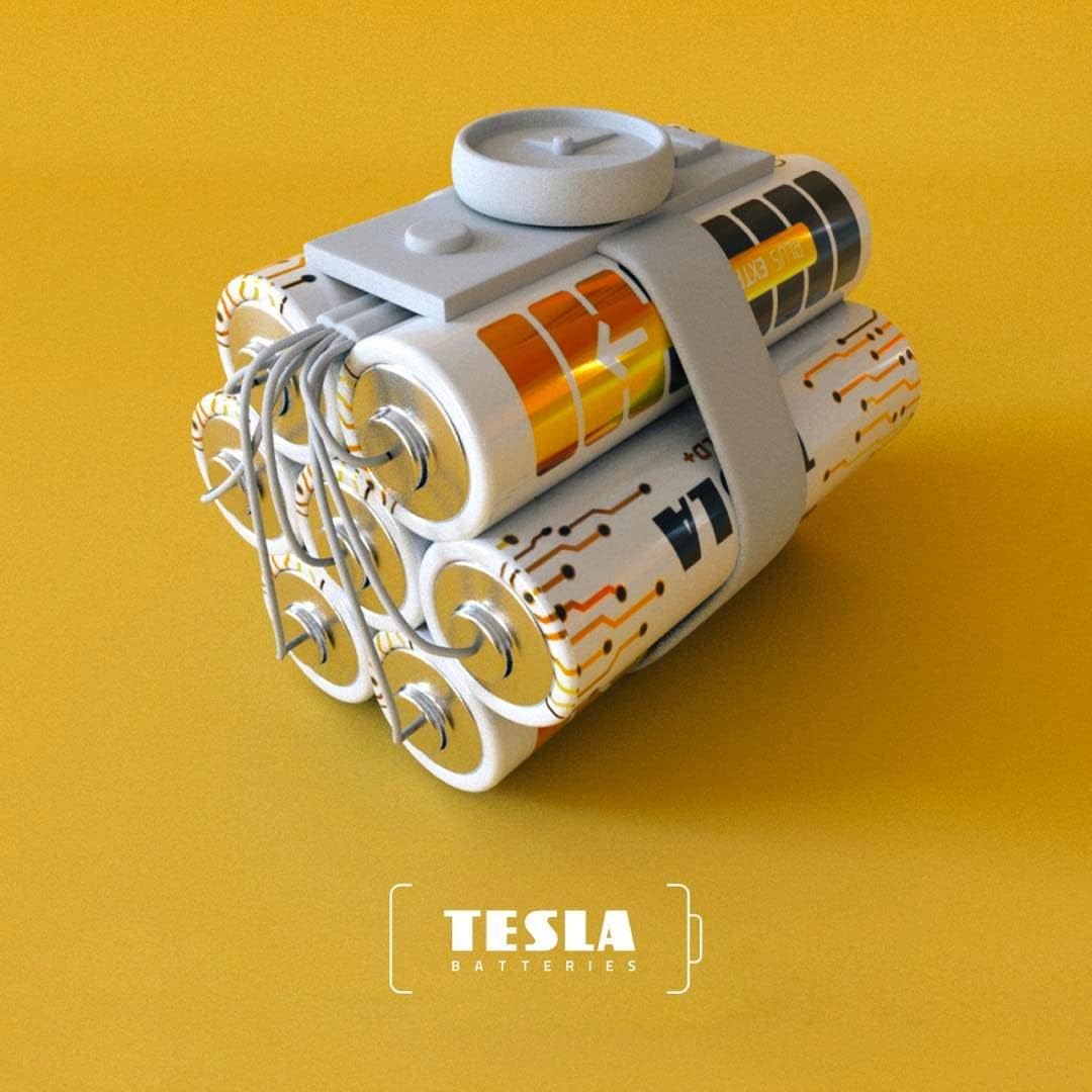 NEW TESLA Future Batteries Gold+ Alkaline AA - Pack of 2 NEW TESLA Future Batteries Gold+ Alkaline AA - Pack of 2