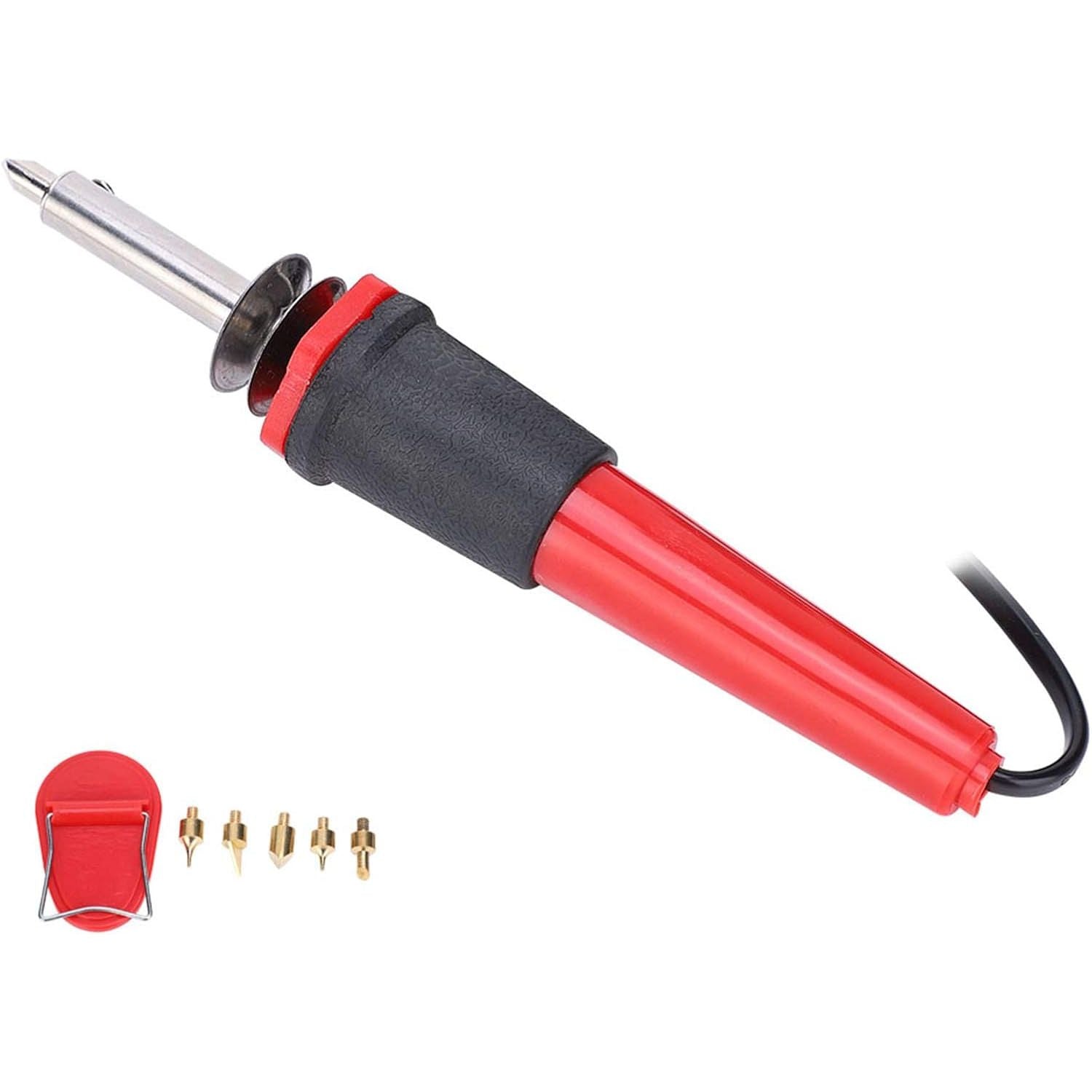 ILC Wood Burning & Soldering Pen 220V-240V / 30W with 5 Heads Set ILC Wood Burning & Soldering Pen 220V-240V / 30W with 5 Heads Set
