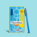 Paper Mate InkJoy 100 Capped Extra Fine 0.5mm Ball Pen Blue