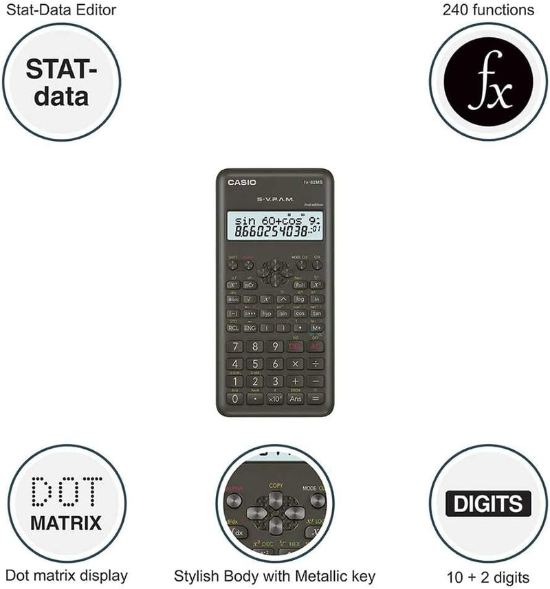 Casio Scientific Calculator -  FX-82MS