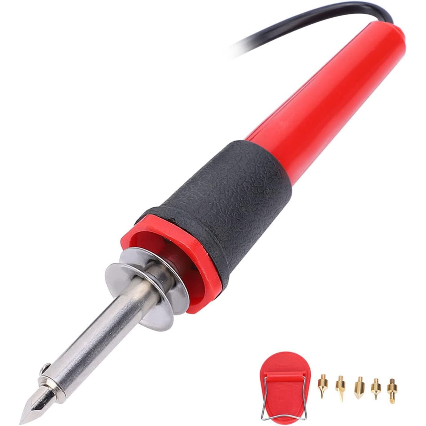 ILC Wood Burning & Soldering Pen 220V-240V / 30W with 5 Heads Set ILC Wood Burning & Soldering Pen 220V-240V / 30W with 5 Heads Set