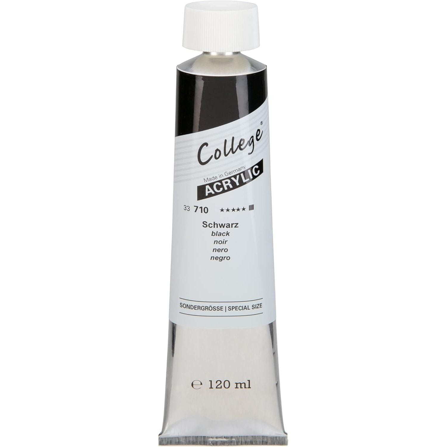 Schmincke College Fine Artists's Acrylic Colours 120 ml - Black Schmincke College Fine Artists's Acrylic Colours 120 ml - Black