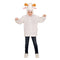 NEW W WIDMANN MILANO Party Fashion Kids Costume Goat Hoodie with Mask
