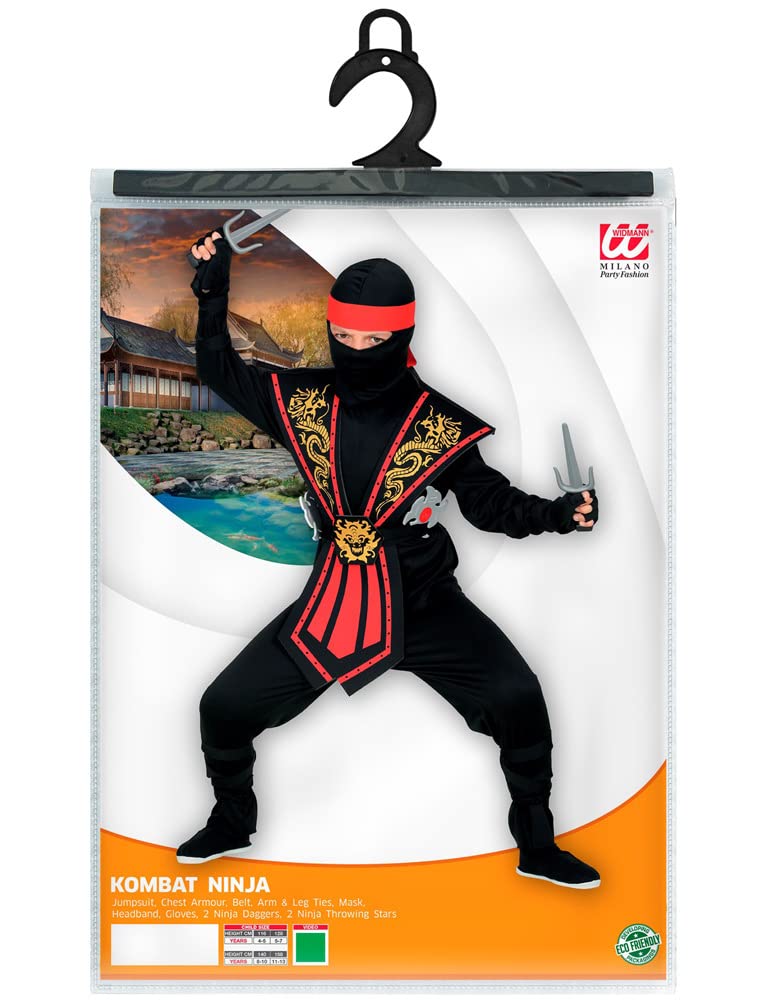 NEW W WIDMANN MILANO Party Fashion Kids Costume Ninja