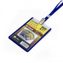Kejea Transparent Blue Brim ID Card Sleeve A7