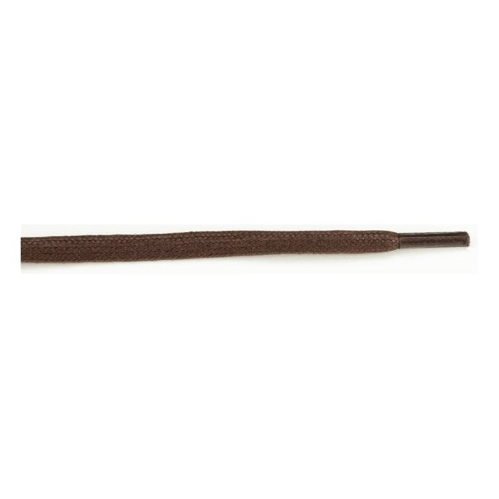 Dasco Formal Laces Waxed Flat Thin 4mm - Brown