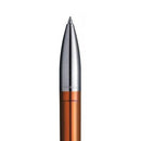 قلم حبر جاف باركر أي أم بروفايل كهرمان شفاف كروم