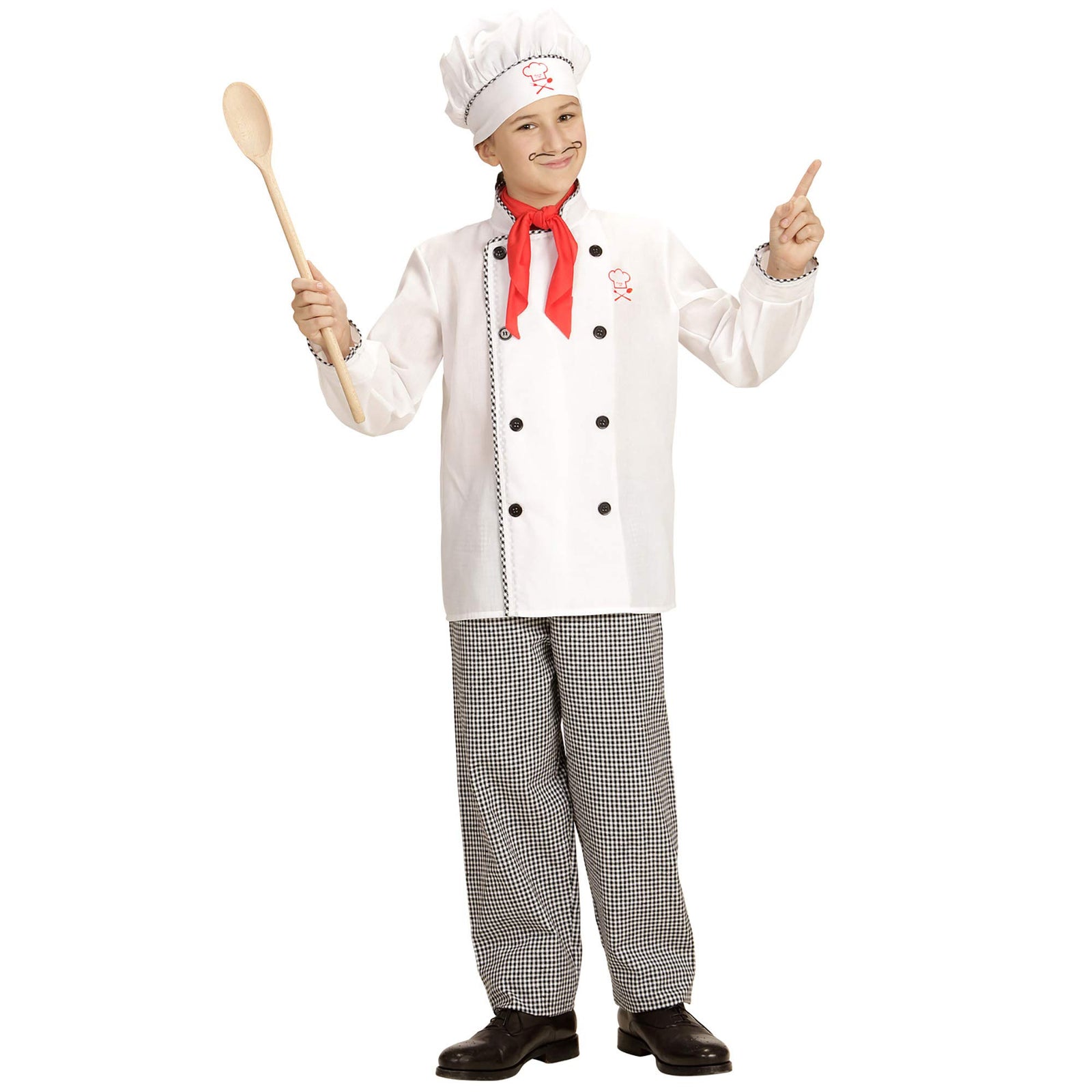 NEW W WIDMANN MILANO Party Fashion Kids Costume Mister Chef NEW W WIDMANN MILANO Party Fashion Kids Costume Mister Chef