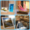 MODEN GLAS Clear Acrylic Cast Plexiglass Sheet 3mm Thick A4 - Pack of 1