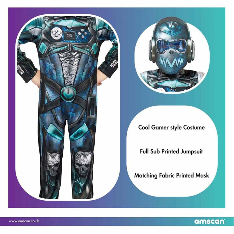 Amscan Halloween Costume Gamer Boy