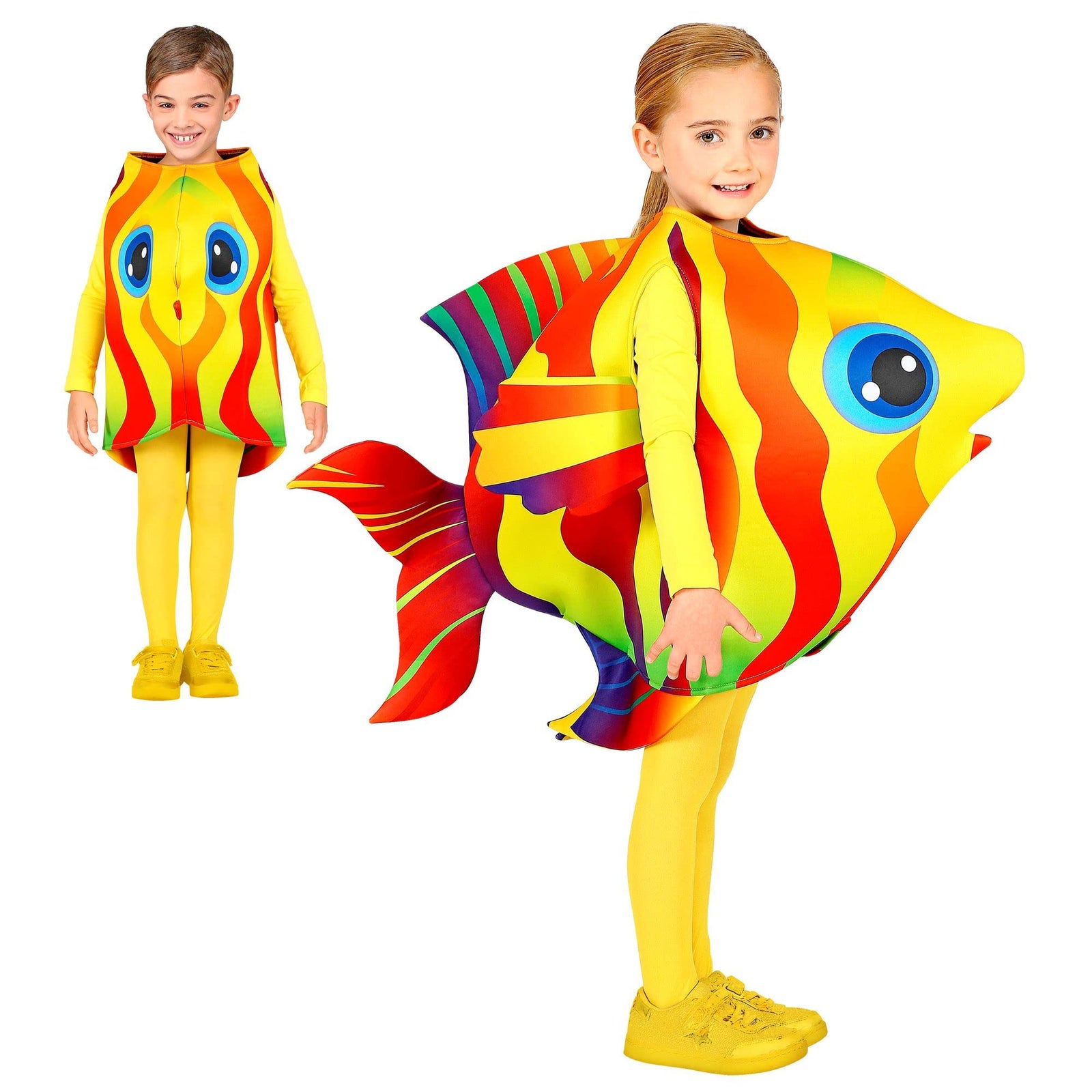 NEW W WIDMANN MILANO Party Fashion Kids Costume Tropical Fish NEW W WIDMANN MILANO Party Fashion Kids Costume Tropical Fish
