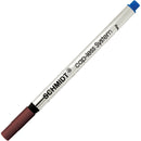 Schmidt 8127 Long Capless Rollerball Refill Medium Point 0.7mm Blue - Pack of 1