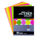 CampAp Cyber 5 Mixed Neon Colors A4 80gsm - Pack of 50