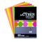 CampAp Cyber 5 Mixed Neon Colors A4 80gsm - Pack of 50