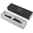 Parker Standard Vector Chrome Trim Fountain Pen - Black