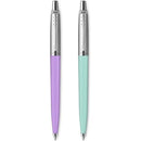 Parker Jotter Originals Pastel Mint & Purple Ballpoint Pen - Pack of 2