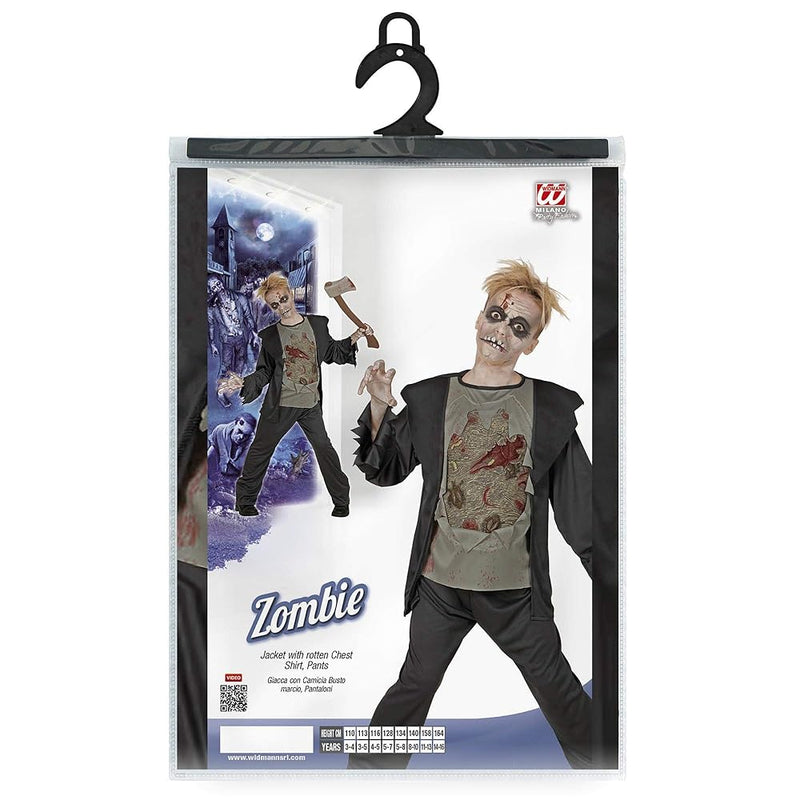 NEW W WIDMANN MILANO Party Fashion Kids Costume Zombie