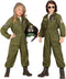NEW W WIDMANN MILANO Party Fashion Kids Costume Fighter Jet Pilot